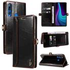 For Huawei P Smart Z / Y9 Prime GQUTROBE RFID Blocking Oil Wax Leather Phone Case(Brown) - 1