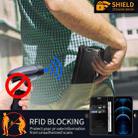 For Xiaomi Redmi Note 8 Pro GQUTROBE RFID Blocking Oil Wax Leather Phone Case(Black) - 7