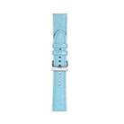 20mm For Samsung Galaxy Watch5 40mm / 44mm Litchi Texture Leather Watch Band(Sky Blue) - 1