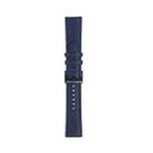 20mm For Samsung Galaxy Watch5 40mm / 44mm Litchi Texture Leather Watch Band(Dark Blue) - 1