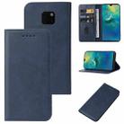 For Huawei Mate 20 Magnetic Closure Leather Phone Case(Blue) - 1