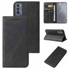 For Realme GT Master Magnetic Closure Leather Phone Case(Black) - 1