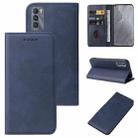 For Realme GT Master Magnetic Closure Leather Phone Case(Blue) - 1