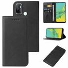 For OPPO A33 2020 Magnetic Closure Leather Phone Case(Black) - 1