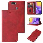 For Realme U1 Magnetic Closure Leather Phone Case(Red) - 1