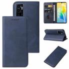 For vivo S10e / V23e Magnetic Closure Leather Phone Case(Blue) - 1