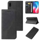 For vivo V19 Magnetic Closure Leather Phone Case(Black) - 1