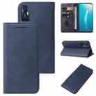 For vivo V19 Neo Magnetic Closure Leather Phone Case(Blue) - 1