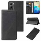 For vivo Y55s 5G Magnetic Closure Leather Phone Case(Black) - 1