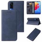 For vivo Y51 2020 (India) / Y31 2021 Magnetic Closure Leather Phone Case(Blue) - 1