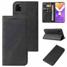 For vivo Y15s Magnetic Closure Leather Phone Case(Black) - 1