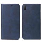 For vivo Y12i Magnetic Closure Leather Phone Case(Blue) - 2