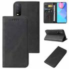 For vivo Y12s Magnetic Closure Leather Phone Case(Black) - 1