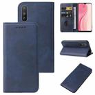 For vivo Y17 / Y15 India / Y12 / Y3 / Y3s / U10 Magnetic Closure Leather Phone Case(Blue) - 1