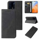 For vivo iQOO Z5 Magnetic Closure Leather Phone Case(Black) - 1