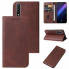 For vivo iQOO Neo 855/Z5/Y7s/S1 Foreign Version Magnetic Closure Leather Phone Case(Brown) - 1