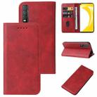 For vivo iQOO U1 Magnetic Closure Leather Phone Case(Red) - 1