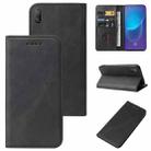 For vivo NEX S Magnetic Closure Leather Phone Case(Black) - 1