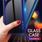 For Samsung Galaxy M32 Texture Gradient Glass TPU Phone Case(Blue) - 6