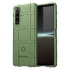 For Sony Xperia 5 IV Full Coverage Shockproof TPU Phone Case(Green) - 1