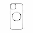 TOTUDESIGN AA-188 Crystal Series TPU+PC MagSafe Case For iPhone 14(Silver) - 1