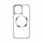 For iPhone 14 Pro TOTUDESIGN AA-188 Crystal Series TPU+PC MagSafe Case(Silver) - 1