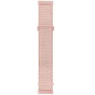 For Fitbit Versa 3 Nylon Rubber Buckle Watch Band(Rose Pink) - 1