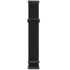 For Fitbit Versa 3 Nylon Rubber Buckle Watch Band(Reflective Black) - 1