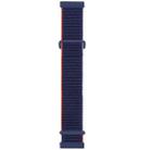 For Fitbit Versa 3 Nylon Rubber Buckle Watch Band(Dark Navy) - 1