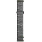 For Fitbit Versa 3 Nylon Rubber Buckle Watch Band(Grey) - 1