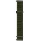 For Fitbit Versa 3 Nylon Rubber Buckle Watch Band(Army Green) - 1