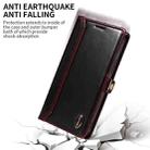 For Samsung Galaxy S20 GQUTROBE RFID Blocking Oil Wax Leather Phone Case(Red) - 5