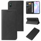 For Xiaomi Redmi 9i Magnetic Closure Leather Phone Case(Black) - 1