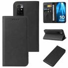 For Xiaomi Redmi 10 Prime 2022 Magnetic Closure Leather Phone Case(Black) - 1