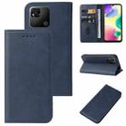 For Xiaomi Redmi 10A Magnetic Closure Leather Phone Case(Blue) - 1