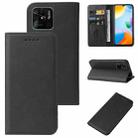 For Xiaomi Redmi 10C Magnetic Closure Leather Phone Case(Black) - 1