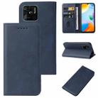 For Xiaomi Redmi 10C Magnetic Closure Leather Phone Case(Blue) - 1