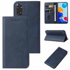For Xiaomi Poco M4 Pro Magnetic Closure Leather Phone Case(Blue) - 1