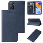 For Xiaomi Redmi Note 11 Pro 5G Magnetic Closure Leather Phone Case(Blue) - 1