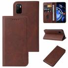 For Xiaomi Redmi Note 11 SE Magnetic Closure Leather Phone Case(Brown) - 1