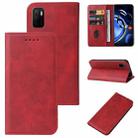 For Xiaomi Redmi Note 11 SE Magnetic Closure Leather Phone Case(Red) - 1