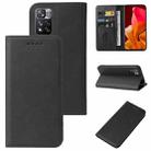 For Xiaomi Mi 11i / Poco F3 / Redmi K40 Magnetic Closure Leather Phone Case(Black) - 1