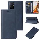 For Xiaomi 11T / 11T Pro Magnetic Closure Leather Phone Case(Blue) - 1