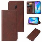 For Xiaomi Redmi 8A Pro Magnetic Closure Leather Phone Case(Brown) - 1