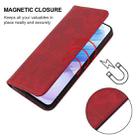 For Xiaomi Redmi 10X Pro 5G Magnetic Closure Leather Phone Case(Red) - 5
