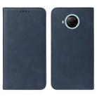For Xiaomi Mi 10T Lite 5G Magnetic Closure Leather Phone Case(Blue) - 2