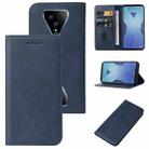 For Xiaomi Black Shark 3S Magnetic Closure Leather Phone Case(Blue) - 1