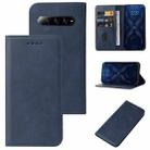 For Xiaomi Black Shark 4 / 4 Pro Magnetic Closure Leather Phone Case(Blue) - 1