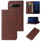 For Xiaomi Black Shark 4 / 4 Pro Magnetic Closure Leather Phone Case(Brown) - 1