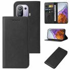 For Xiaomi Mi 11 Pro Magnetic Closure Leather Phone Case(Black) - 1